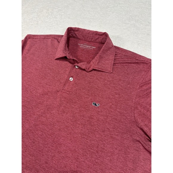 Lot Of 2 Vineyard Vines On The Go Sankaty Polo Mens Performance Stretch Large - Picture 4 of 16